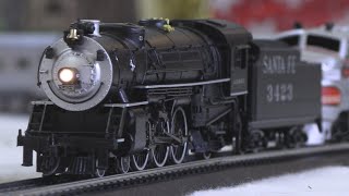 HO ATSF 3423 Steam Engine DCC Sound