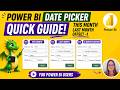 Power BI Date Picker Slicer: Quick Guide for Users
