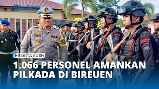 Amankan TPS, Polres Bireuen Kerahkan 1.066 Personel Gabungan