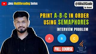 #8 Print A-B-C in Order Using Semaphores |Java Multithreading Interview Trick! #java #multithreading