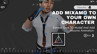 Create Your Own Model and Add Mixamo Animation Prisma3D Android Easy Tutorial