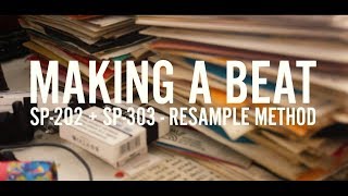 Making a beat with the Boss SP-202 and SP-303 - Resample Method