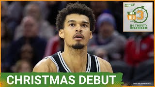 The Knicks Host the Spurs in Victor Wembanyama's First Christmas Game | The Big 3 in 30 NBA