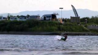 カイトボート　SACHI-MARCY　　KITE DIVISION　のむのむ　KITE BOARDING