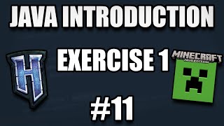 Hytale & Minecraft Modding Java Introduction (2026) #11: Exercise 1