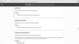 Browsing the WebDriverJS API Documentation — Selenium WebDriver for Node.js