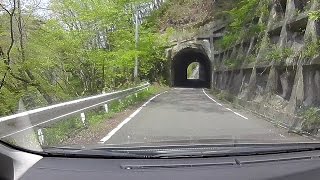 岡山県道322号中福田湯原線、湯原町-湯原湖-蒜山高原　車載動画