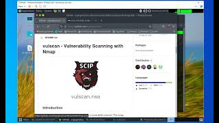 Vulnerability Scannign with Nmap