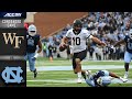 Wake Forest vs. North Carolina Condensed Game | 2021 ACC Football