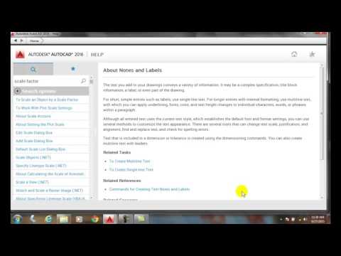 AutoCAD I 09-02 Drawing Scale and Text Height AutoCAD I 09-02 Drawing Scale and Text Height