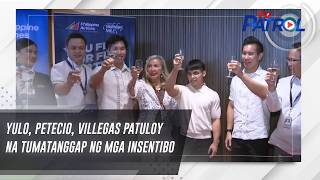 Yulo, Petecio, Villegas patuloy na tumatanggap ng mga insentibo | TV Patrol