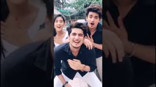 Bhavin bhanushali ! Sameeksha sud ! Vishal pandey ! Teentigada tiktok videos ! #shorts #vissam