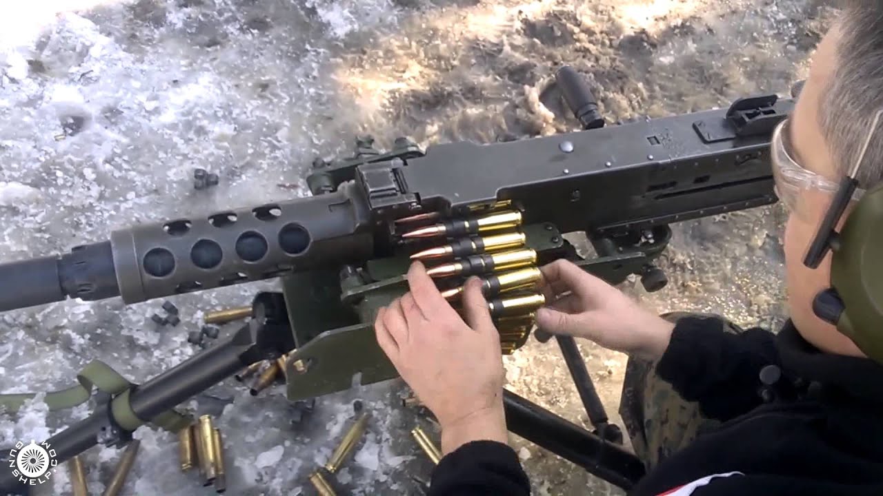 Browning Maschine Gun Cal.50 M2 - YouTube