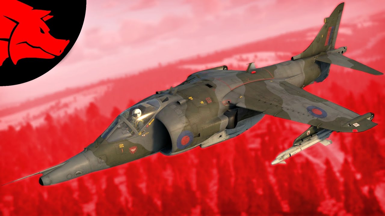 Harrier GR.3 || "Britain's Bird Of Prey" [War Thunder Air Forces] - YouTube