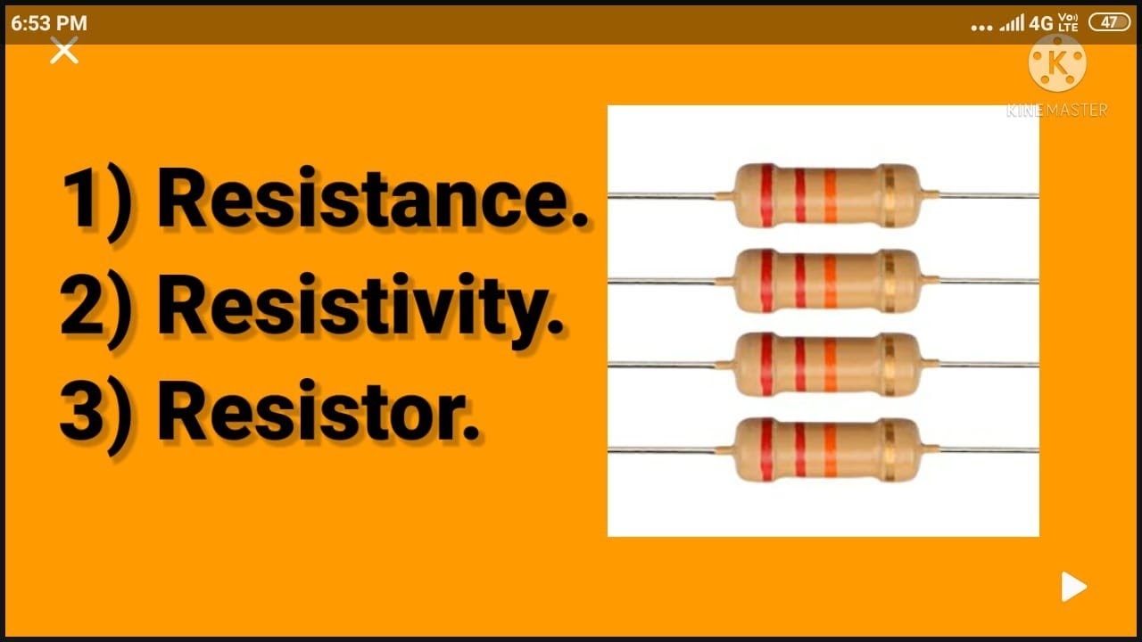 Difference Between Resistance And Resistivity.|| Class 10th - YouTube