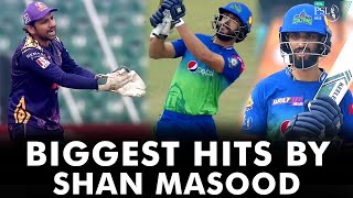 Biggest Hits By Shan Masood | Multan Sultans vs Quetta Gladiators | Match 25 | HBL PSL 7 | ML2G
