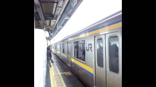 209系2100番台マリC624編成千葉発車