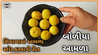 બોળીયા આમળા ની રીત , કેવી રીતે સ્ટોર કરવા | એકદમ સરળ આમળા રેસીપી |Boliya Amla Recipe by Devyani