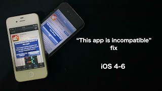 How to Fix “This App is incompatible with this device” on iOS 6 & lower