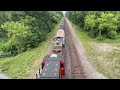 cn leads an interesting consist.