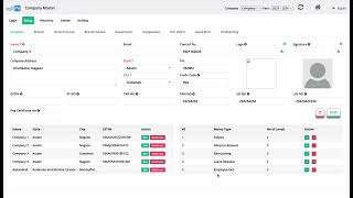 rollpe - Setup Company Levels