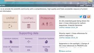 An Introduction to UniProt: Hub of Protein Information