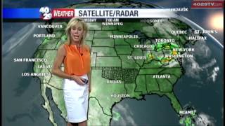 Laura 's Weather Webcast June 13th