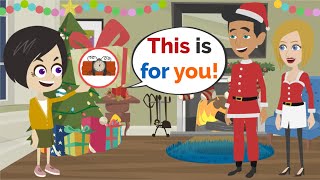 The BEST Present EVER ... | Basic English conversation | Learn English | Like English