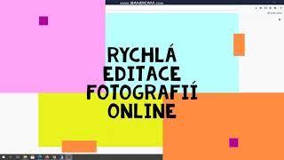 Základní editace fotografií online