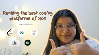 Ranking the Best Coding Platforms of 2025 | LeetCode vs Codeforces vs HackerRank & More