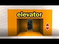 Minecraft : How to make working elevator !!