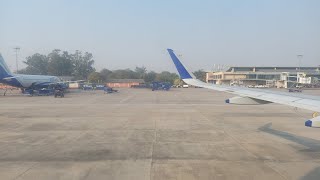 Takeoff from Lucknow Airport A320Neo