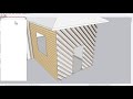 array and cut component on face in seconds sketchup plugins