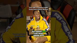 Don Julio x Popeyes Collab 😭⁉️ #shorts #food #popeyes #donjulio #funny