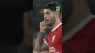 😱🚨#szoboszlai screamer alert! #carabaocup #liverpool #lfc