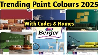 Berger colour combination for bedroom|| Interior paint color combinations|| Berger paint colours