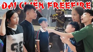 Team Trang và Vinh đại chiến freefire | TiTan and Trang