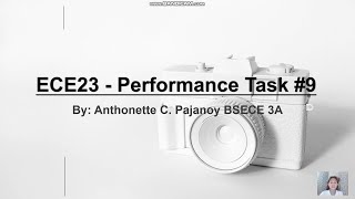 ECE 23 Performance Task No 9 | ARITHMETIC ENCODING & DECODING