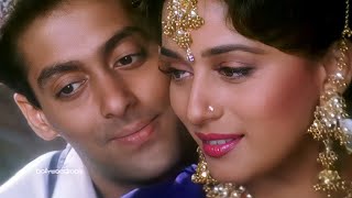 {Q Hum Apke Hai Kaun} {Madhuri &Salman Full Screen Status} 😍