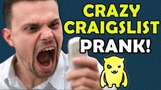Crazy Guy on Craigslist Prank