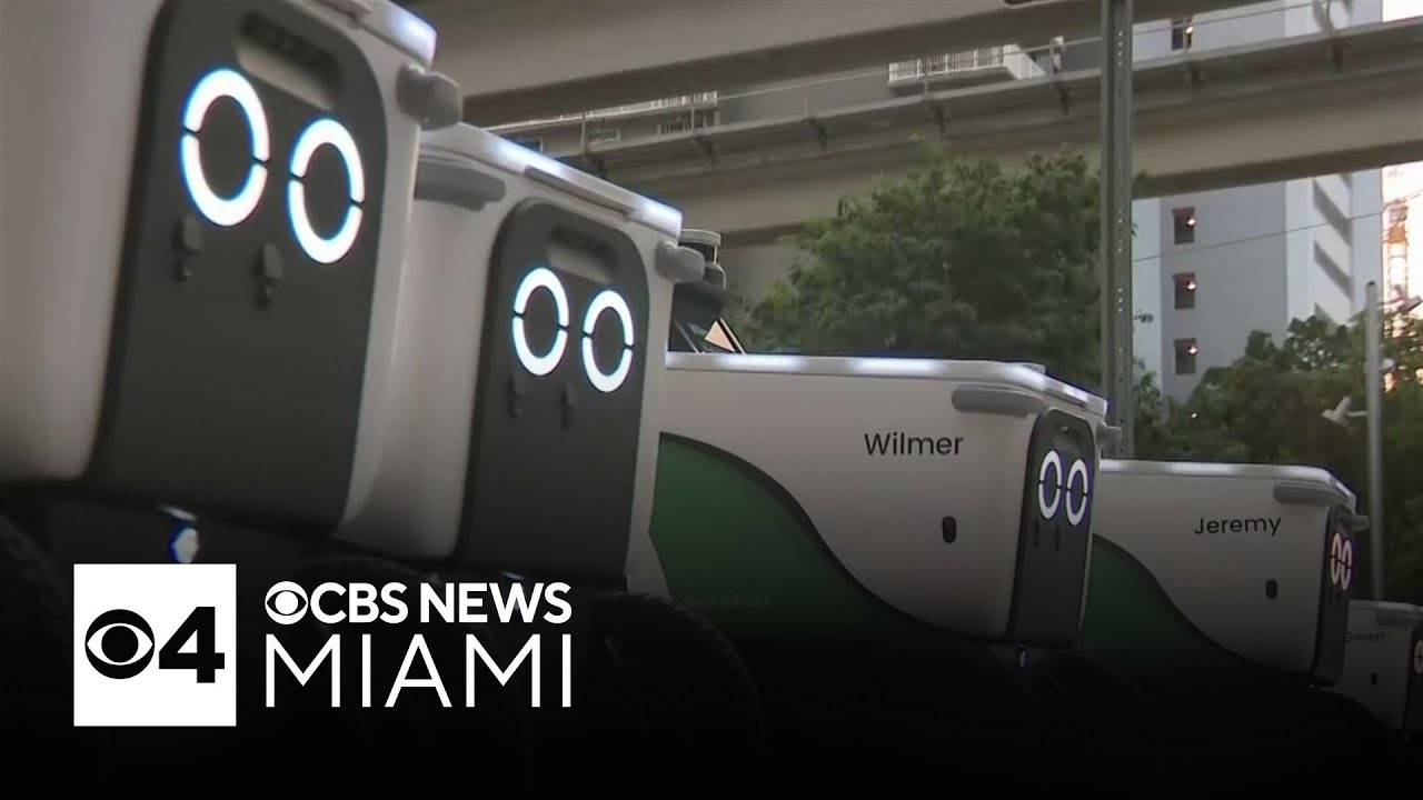 Self Driving Robots Becoming Popular For Food Delivery Service Across