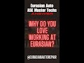 Why Our Technicians Love Working at Eurasian Auto Repair