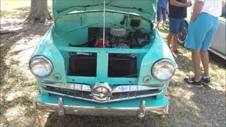 1950 Crosley Stationwagon Modified BluWht VeroBeach031718