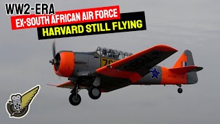 WW2-era South African Aircraft Painted Day-Glo Orange