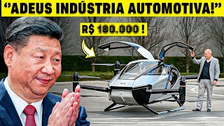 🚨 CHINA NA FRENTE: O CARRO VOADOR QUE PODE MUDAR TODO MERCADO AUTOMOTIVO! O FUTURO É HOJE?