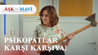 Servet ve Hasibe ÇILDIRDI! - Aşk ve Mavi 35. Bölüm