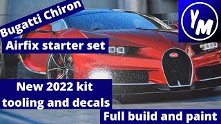 airfix bugatti chiron starter set scale model kit