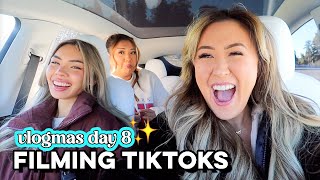 Filming TikToks in Big Bear! | VLOGMAS DAY 8
