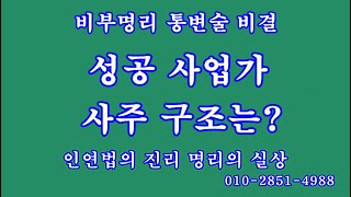 012 성공 사업가 사주 구조는