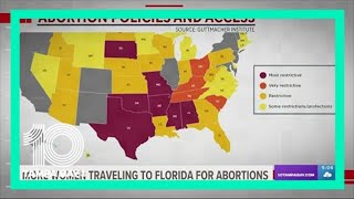 More women traveling to Florida for abortions